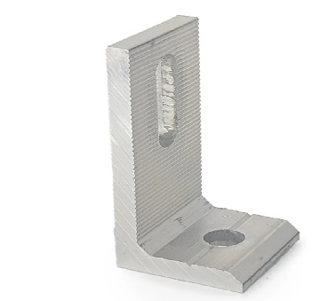 Adaptor coltar surub ancora, prindere profil tip C, 40x80mm, aluminiu